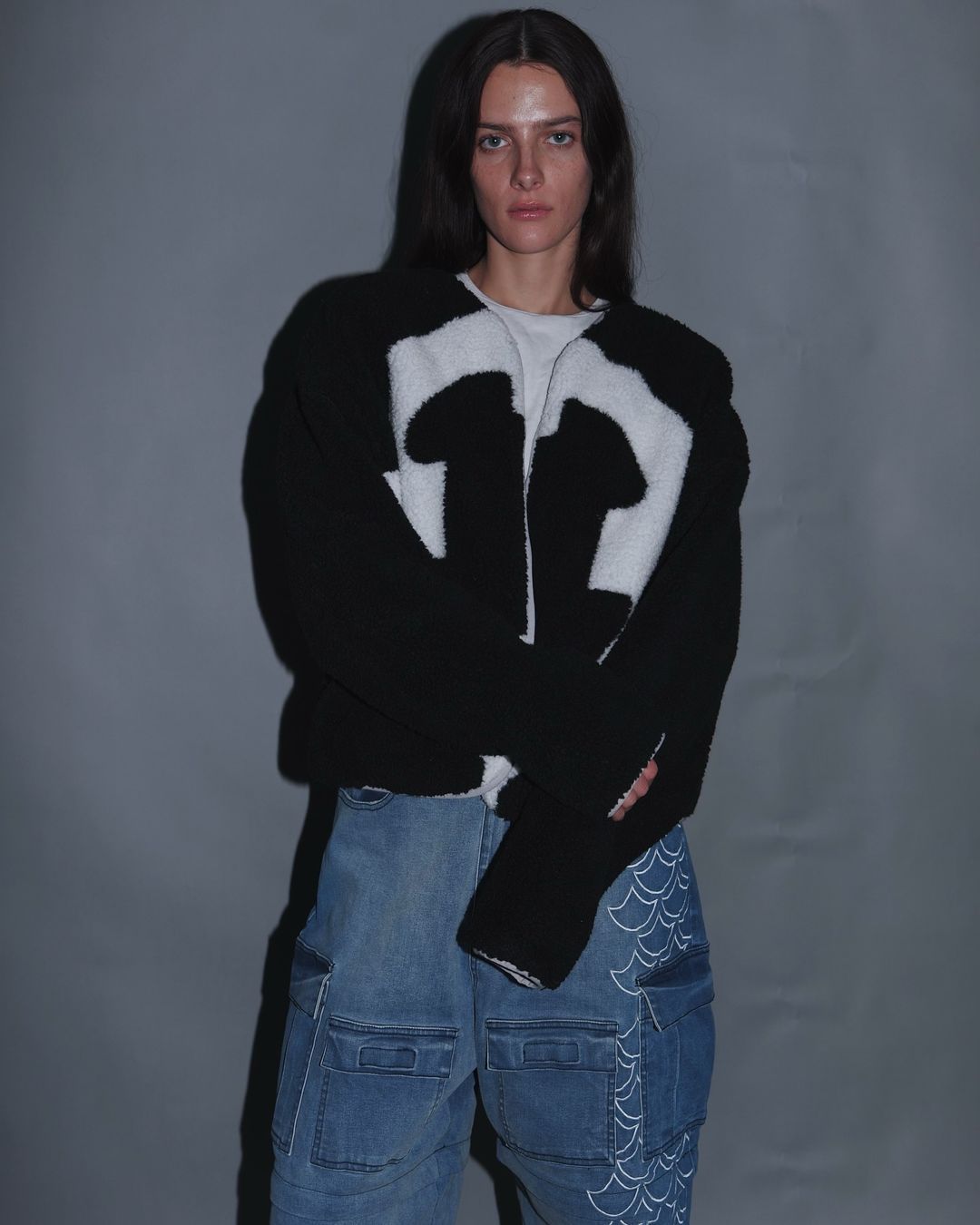 KUMA REVERSIBLE FLEECE JACKET | ONE PIECE