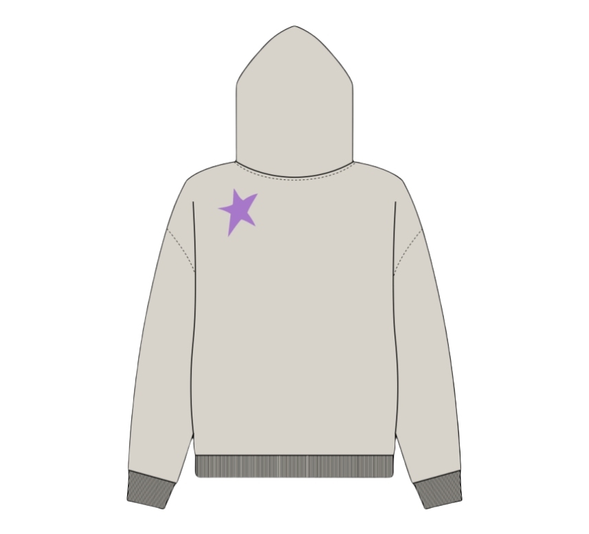 "STAR PLATINUM" ZIP UP