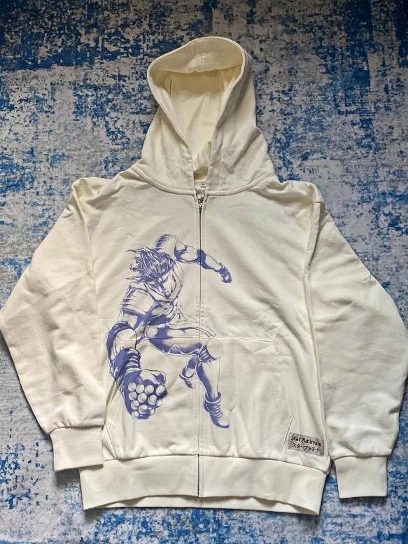 "STAR PLATINUM" ZIP UP