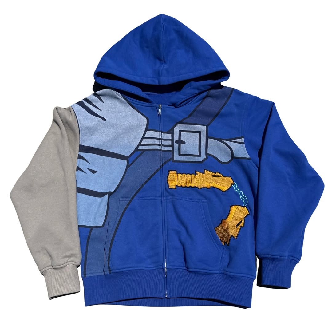 MASTER OF LIGHTNING ZIP UP HOODIE