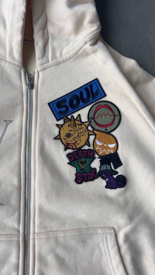 SOUND SOUL ZIP UP HOODIE