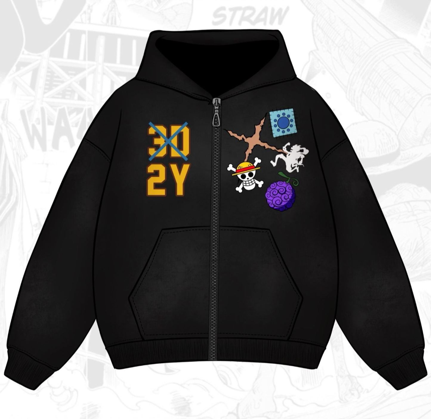 LUFFY ZIP-UP