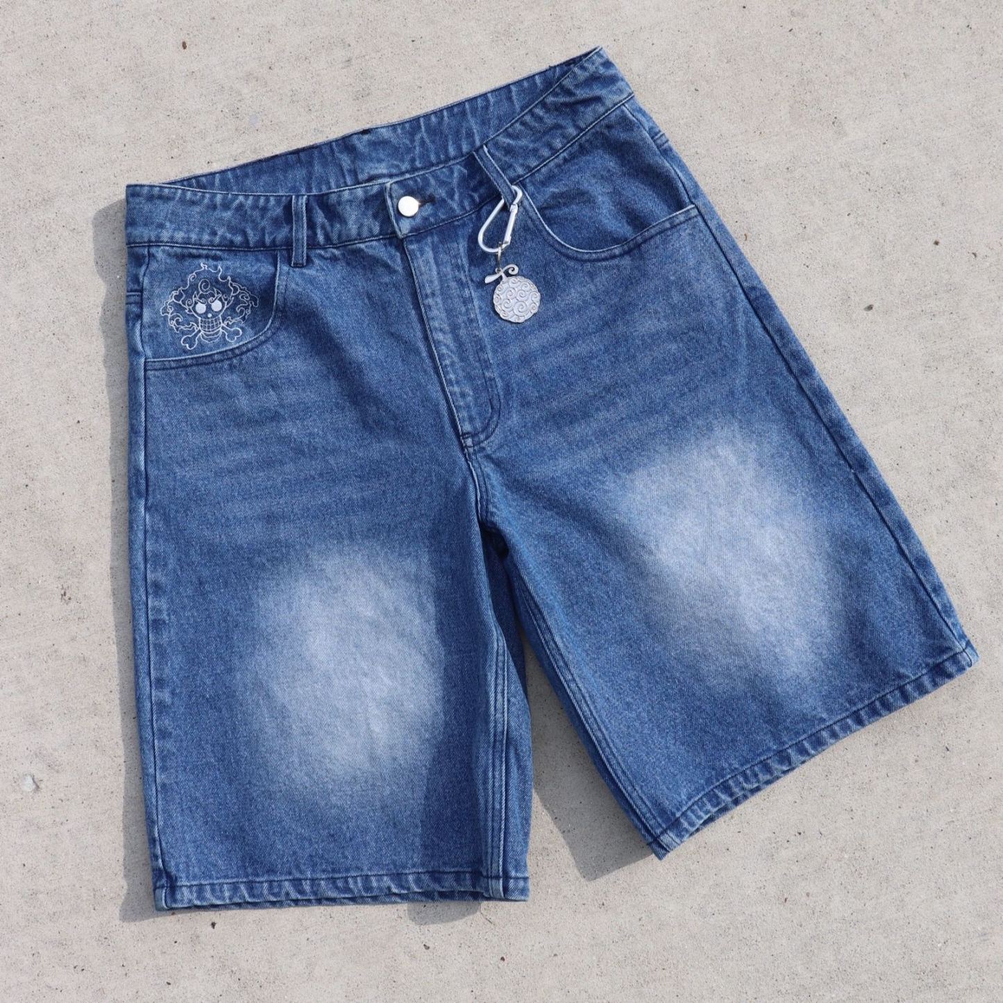 GEAR 5 EMBROIDERED JORTS