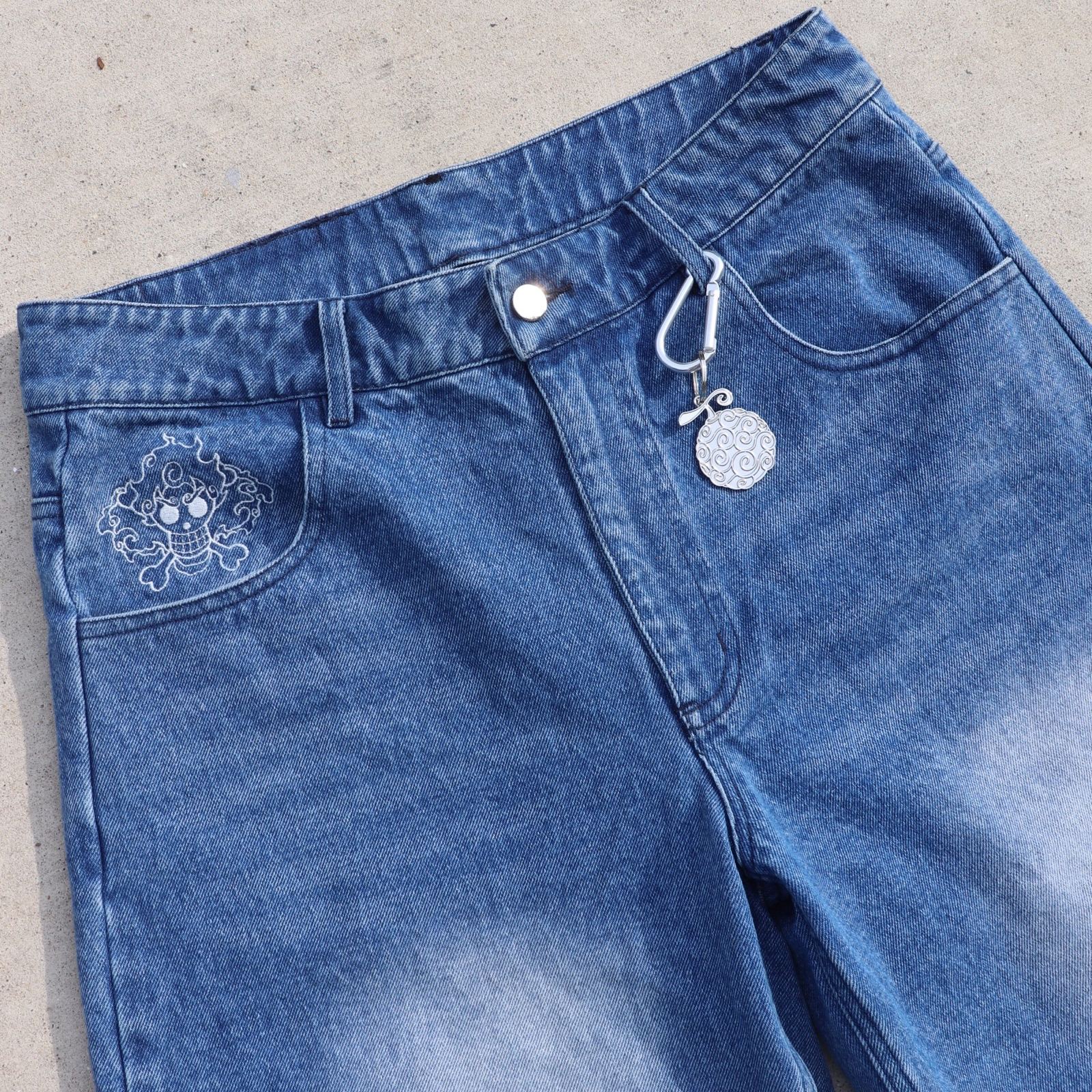 GEAR 5 EMBROIDERED JORTS