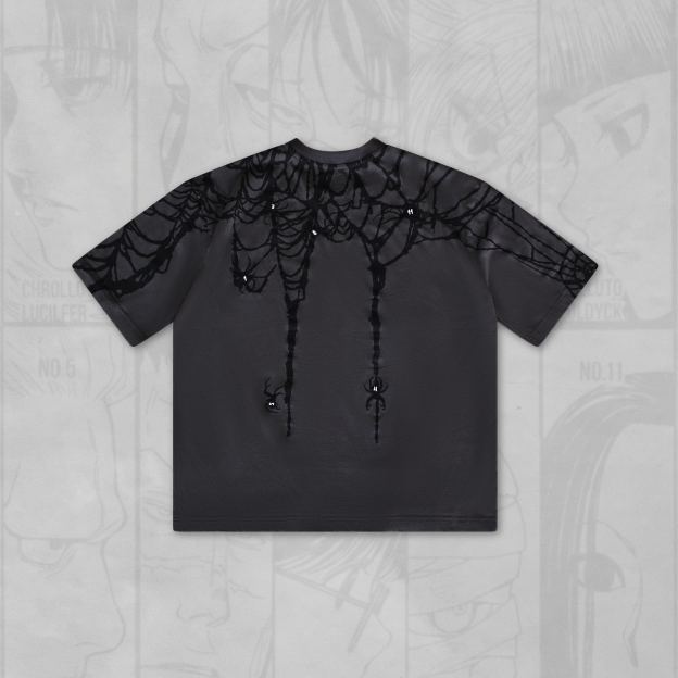 PHANTOM TROUPE SPIDER EMBROIDERY TEE