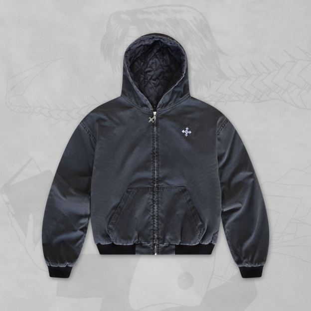 CHROLLO HANDPRINT ZIP UP