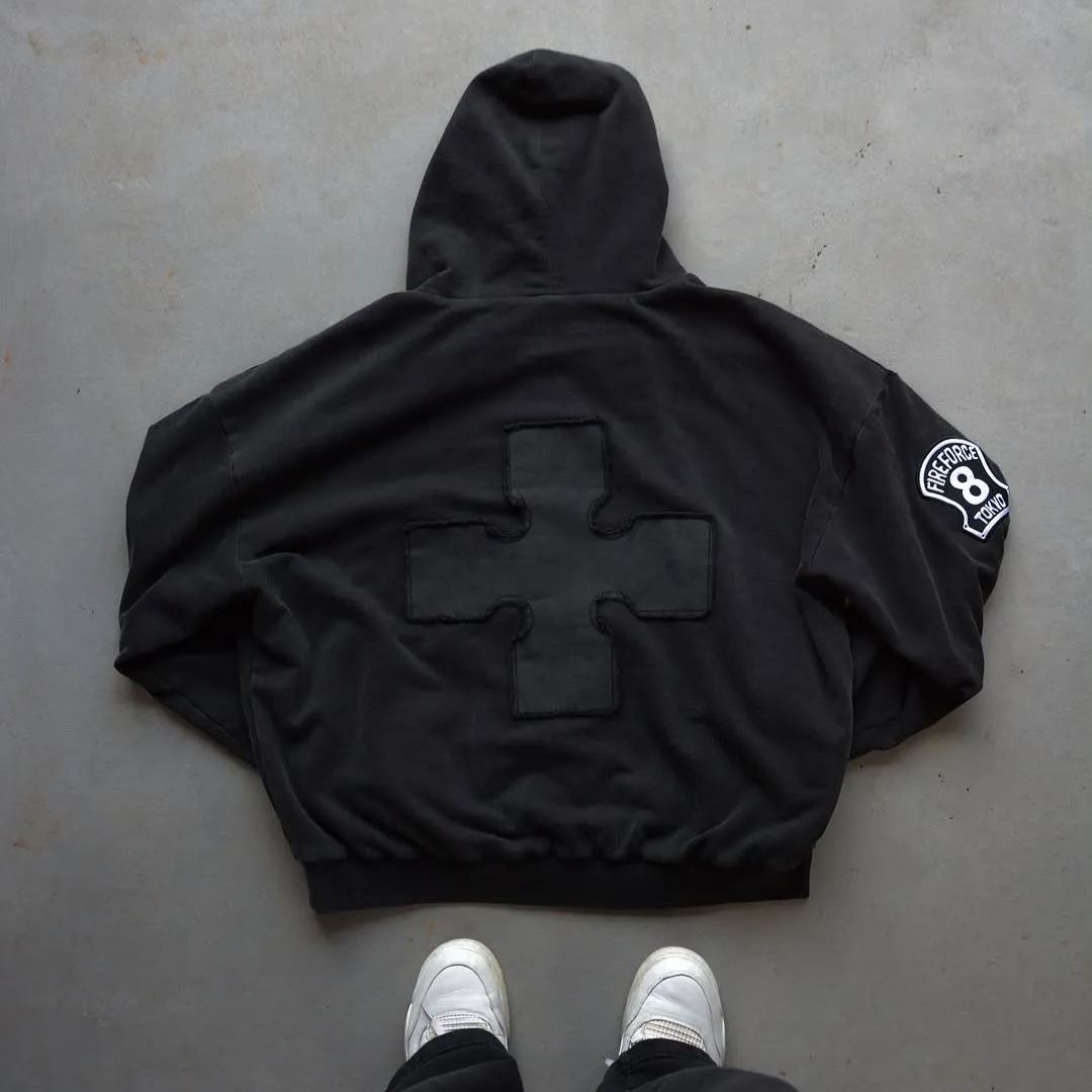 "COMPANY 8" ZIP-UP HOODIE