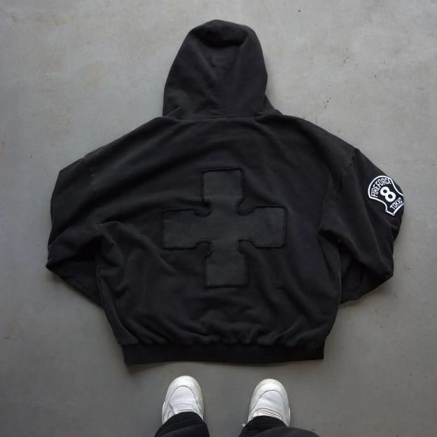 "COMPANY 8" ZIP-UP HOODIE