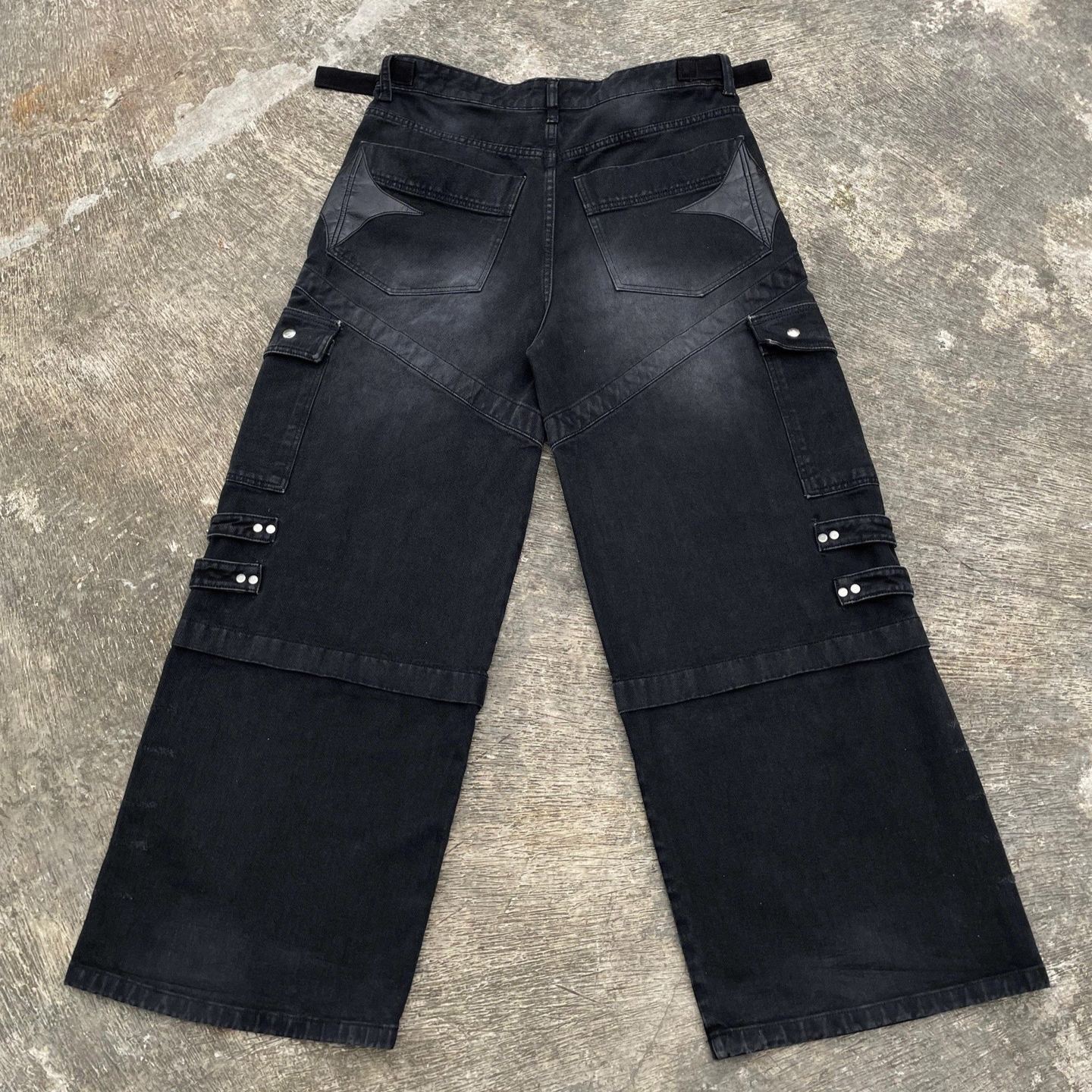 DEMON CARGO BAGGY JEANS