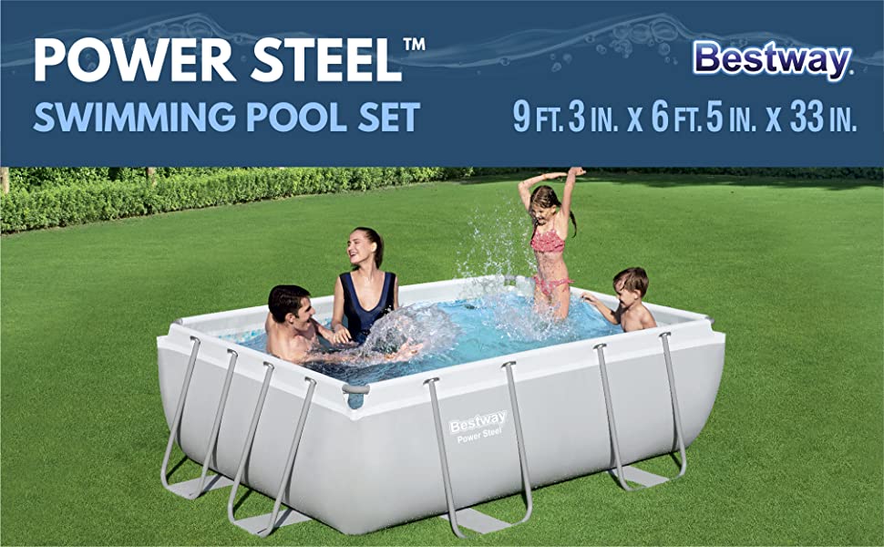 Piscina sobre el suelo