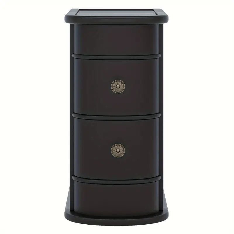 1pc     de 2 Cajones   de   - Resistente a las  ,    , Mesa Auxiliar de   Sin Terminar con   Contempor&aacute;neo -        ,   de    ,   de   de Ingenier&iacute;a y     detalles 14