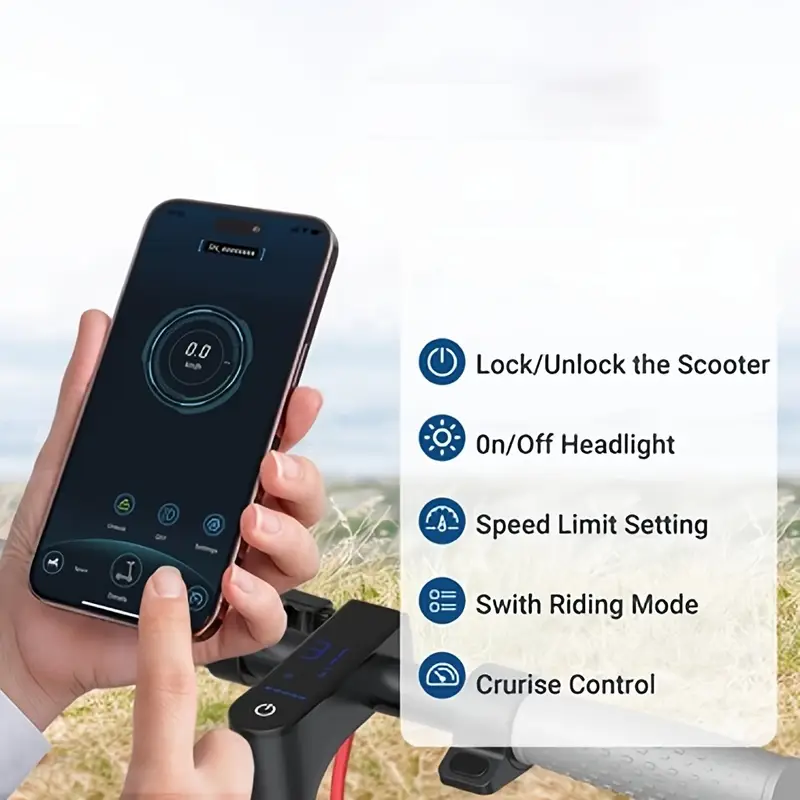   lp80 350w 36-42v bater&iacute;a scooter el&eacute;ctrico con neum&aacute;ticos   antideslizantes de 8.5, scooter el&eacute;ctrico con   de largo alcance, 15.5mph y 3   de velocidad plegable scooter el&eacute;ctrico para adultos, gran regalo para navidad, acci&oacute;n de  ,   detalles 4