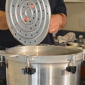 All American Pressure Cooker Canner Canning Pint 941 921 L tarro est&aacute;ndar grande boca ancha