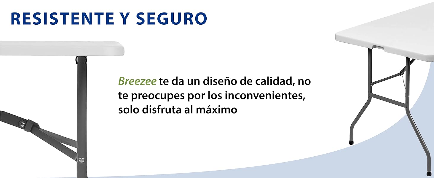 mesa jardin incluye bancas plegable portatil