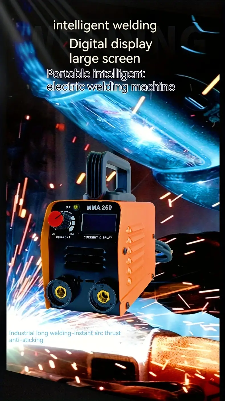 Máquina De Soldadura Mini Para El Hogar, ARC/MMA/ZX7, 110V, Estándar Americano 3000W, Pequeña Totalmente Automática, Inversor   Portátil, Juego De Máquina De Soldadura detalles 0