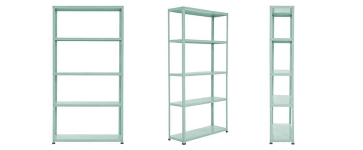 Estante metal 90x30x175 cm 5 repisas Just Home Collection