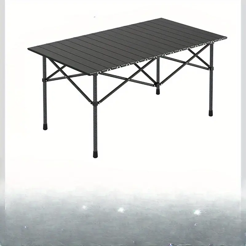 Juego de Mesa y Sillas Plegables Portátiles - Fibra de Carbono, Estilo Contemporáneo para Picnics al Aire Libre, Camping y Barbacoas detalles 4