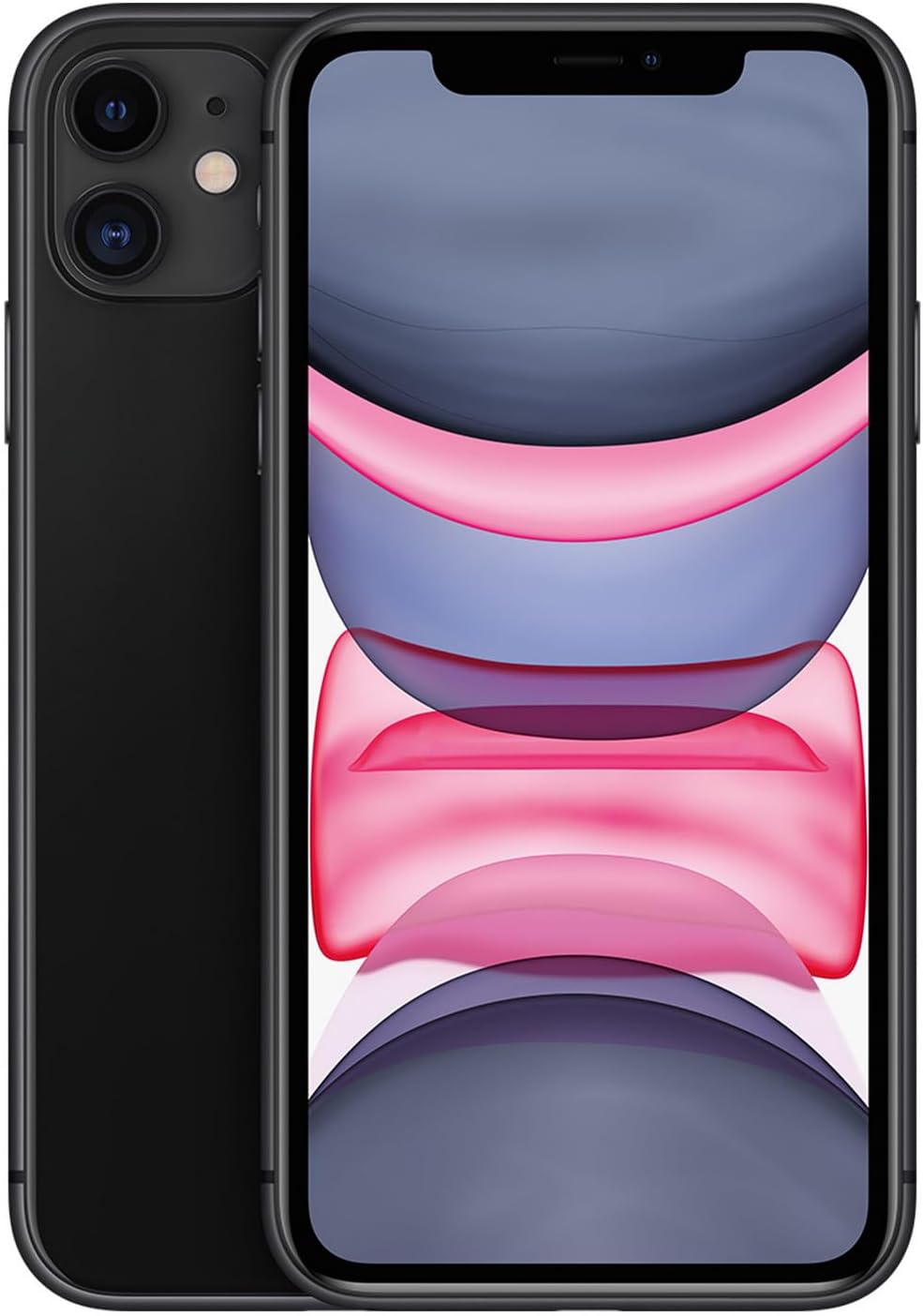 Apple iPhone 11, Totalmente Desbloqueado, 64GB, Negro (Reacondicionado)