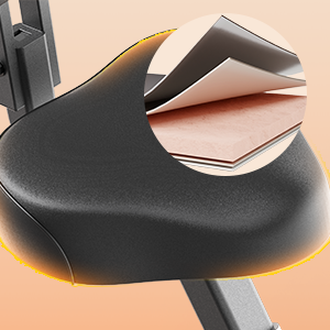 Bicicleta est&aacute;tica plegable