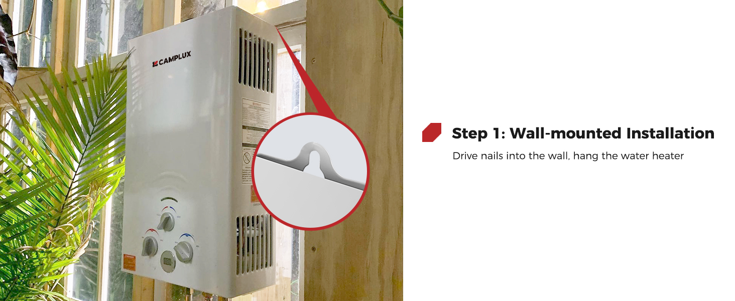 CAMPLUX BW264 water heater