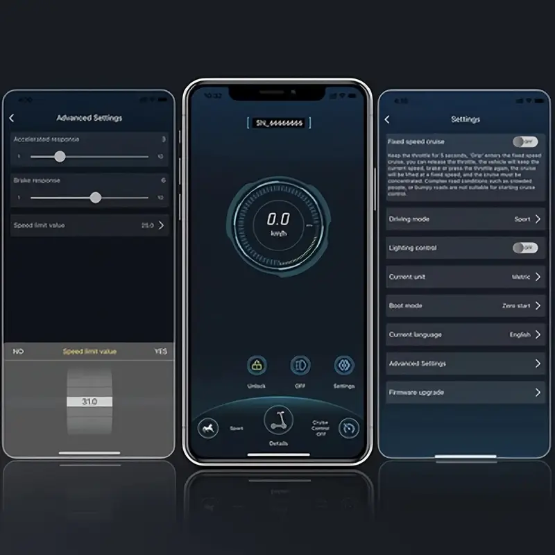   lp80 350w 36-42v bater&iacute;a scooter el&eacute;ctrico con neum&aacute;ticos   antideslizantes de 8.5, scooter el&eacute;ctrico con   de largo alcance, 15.5mph y 3   de velocidad plegable scooter el&eacute;ctrico para adultos, gran regalo para navidad, acci&oacute;n de  ,   detalles 3