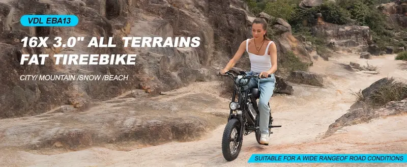 eléctrica, eléctrica de montaña adultos, eléctrica de 16 pulgadas con neumáticos gruesos, asiento más , de de 800 W, batería extraíble de 36 V/12.8 Ah, suspensión de horquilla delantera, 20 MPH, eléctrica de montaña de 35 , de y desplazamientos. detalles 0