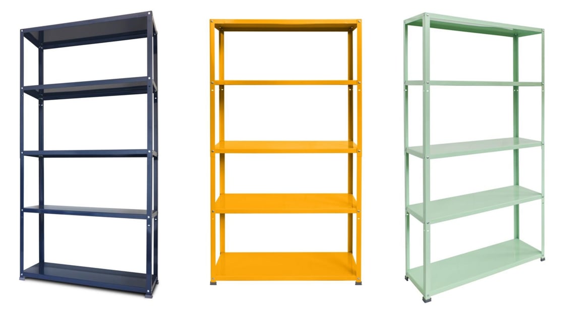 Estante metal 90x30x175 cm 5 repisas Just Home Collection