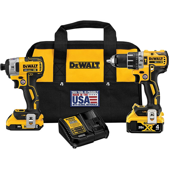 Kit Rotomartillo y Llave de Impacto 20V Max Xr (4Ah, 2Ah)