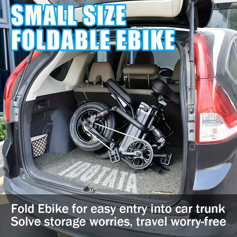   eléctrica plegable   adultos de  ,   20 mph y 30   de autonomía, neumáticos neumáticos de vacío de 14 pulgadas,     de aleación,   de   duales, súper amortiguadores, batería extraíble,   eléctrica       adultos. detalles 12