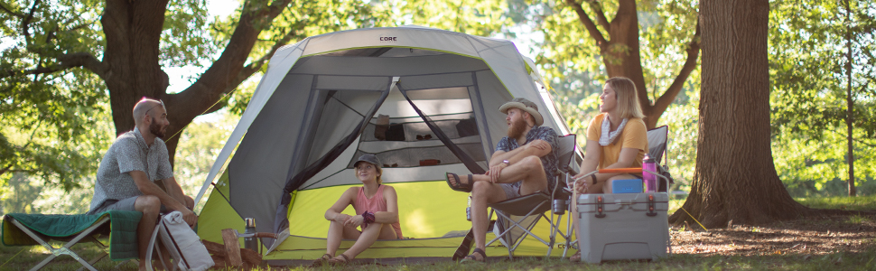 Tienda de campa&ntilde;a instant&aacute;nea para 6 personas Core Equipment