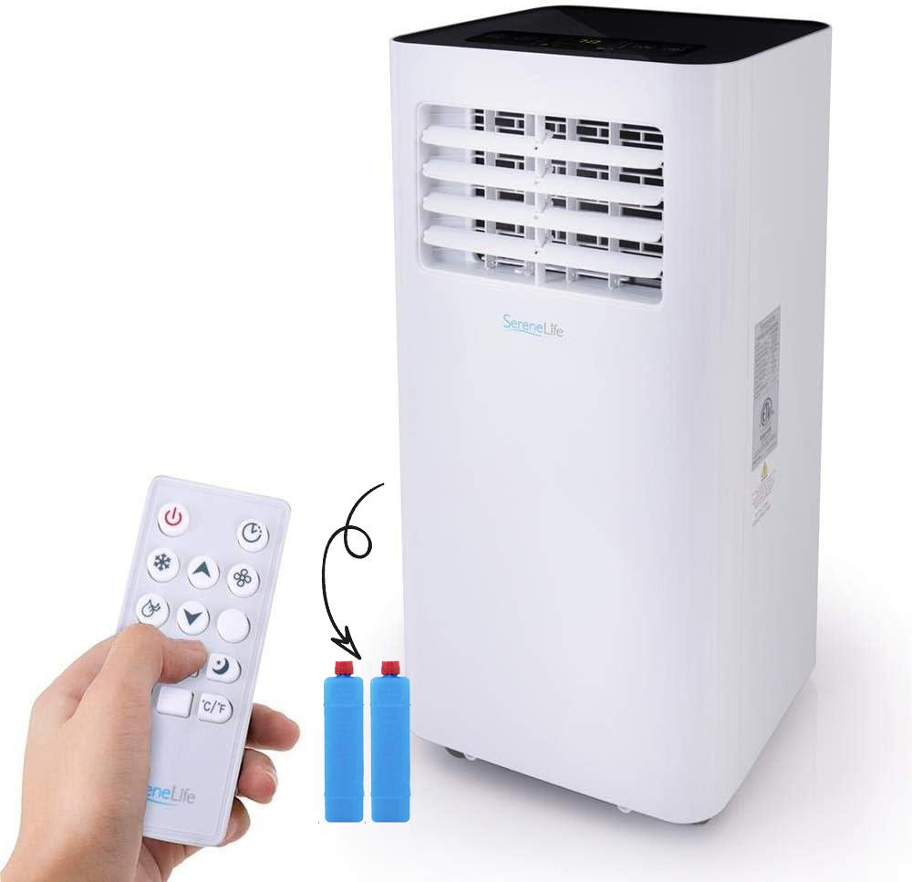 Slpac105W Acondicionador de Aire Portátil Compacto de Pie -10.000, 10.000 Btu con Wifi, Surtido