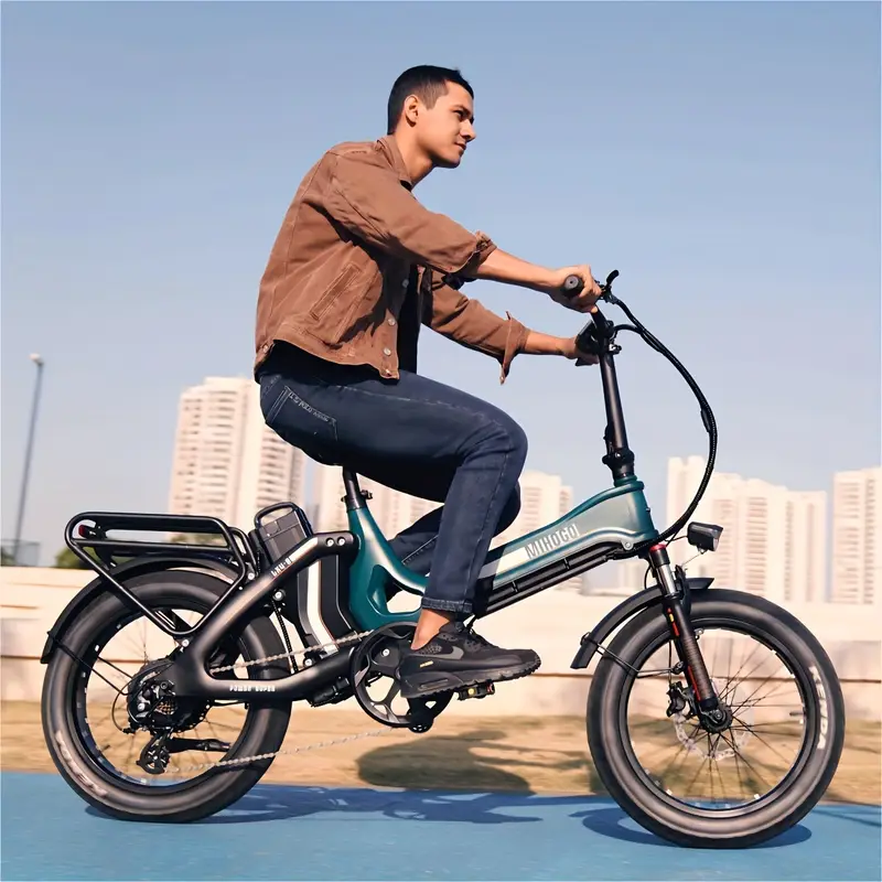 eléctrica adultos con de par , batería extraíble de y 29 Ah, autonomía de 167 , eléctrica de montaña con neumáticos gruesos de 4.0, eléctrica de montaña de 7 velocidades todoterreno, , desplazamientos y . detalles 4