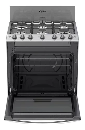 Estufa WhirlpoolWFR3200D con puerta con visor color gris 127V