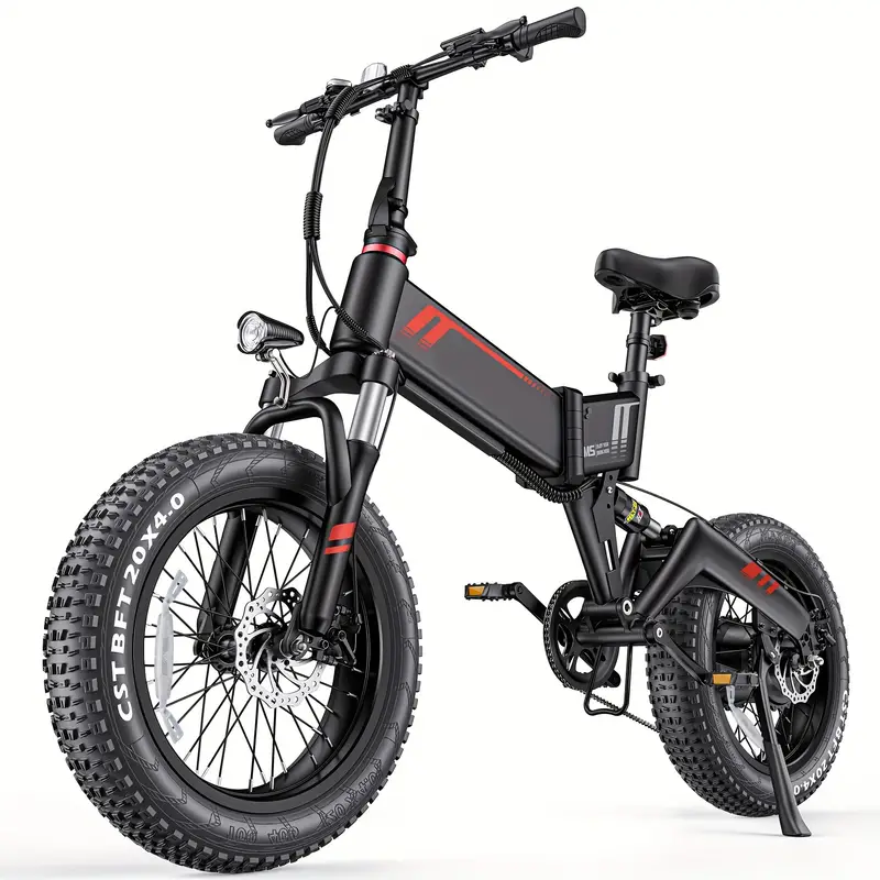 20x4 0 fat tire electric bike for adults 500w   750w foldable electric bike with 48v 10ah battery professional 7 speed shock absorber 20mph ebike for mountain beach snow details 0