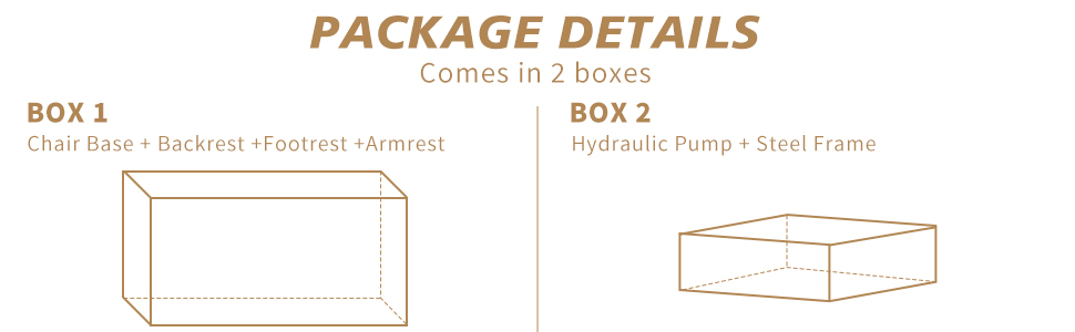 two packages may delivered at different time