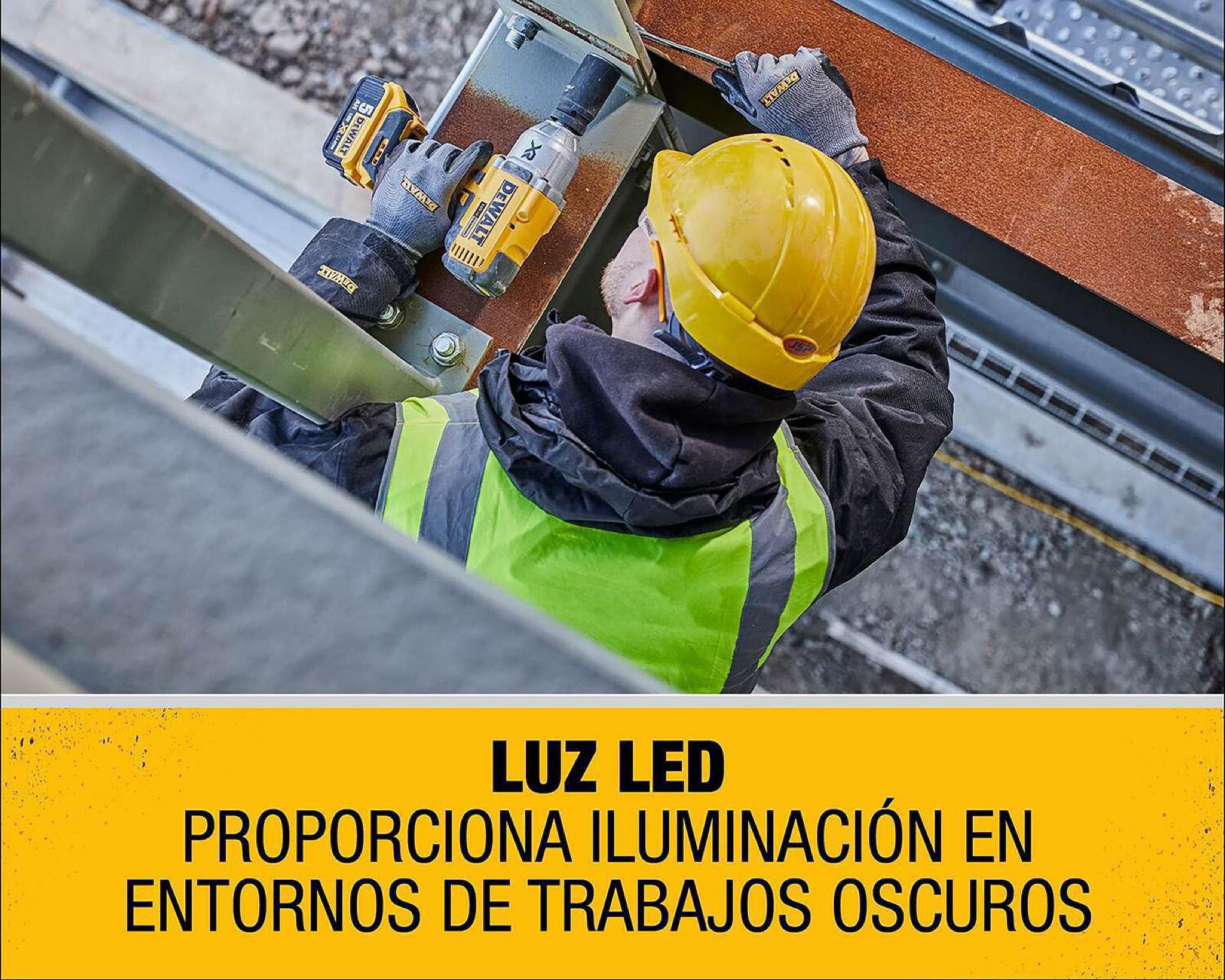 Llave de Impacto Dewalt DCF897P2 20 v