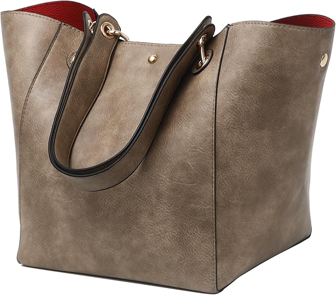 Tote Bag for Women Designer Purses and Handbags Big Bucket bags Ladies Travel Crossbody Purse Fuchsia