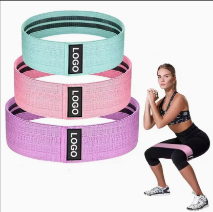 esistance Bands for Legs and Butt, Fabric Exercise Loop Bands Yoga, Pilates, Rehab, Fitness and Home Workout, Strength Bands for Booty