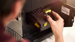 Einfache Reinigung dank vollst&auml;ndig herausnehmbarer Br&uuml;hgruppe