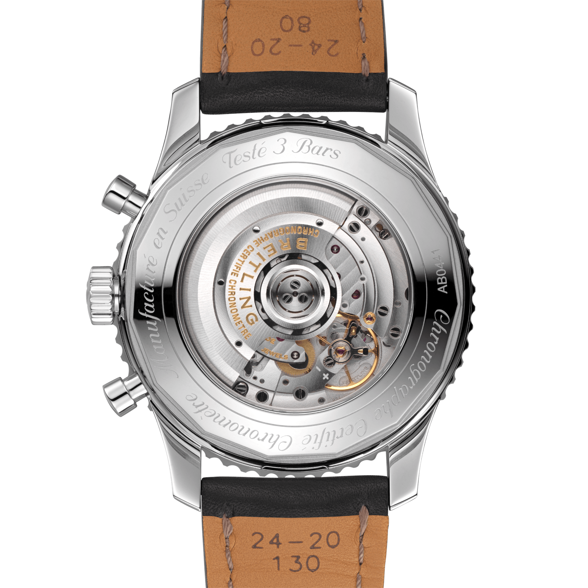 Navitimer B04 Chronograph GMT 48 - Stainless Steel AB0441211B1X1