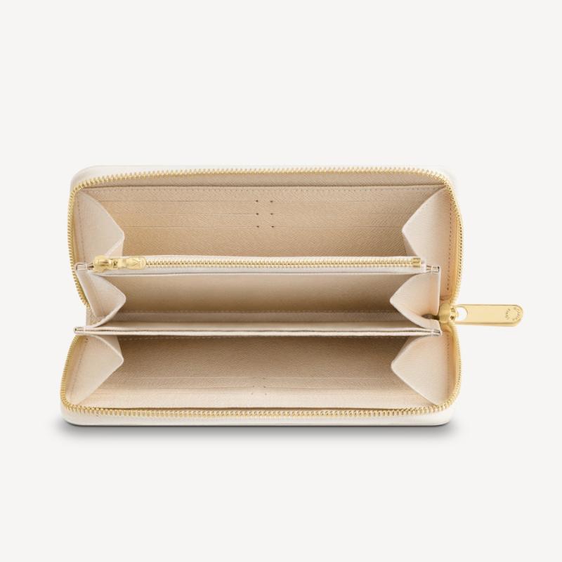 LOUIS VUITTON Zippy Wallet Long Wallet 2-Piece Set Value N41661+N41660