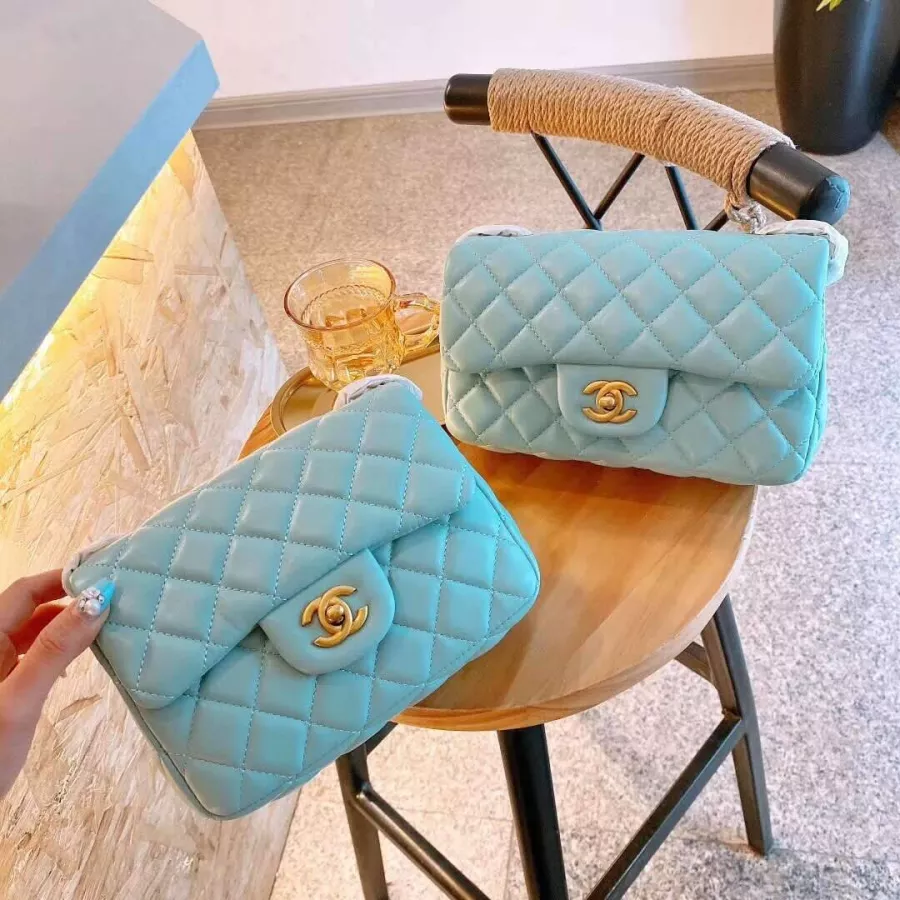 Chanel Black Sheepskin Metal Ball FLAP BAG Flap Bag