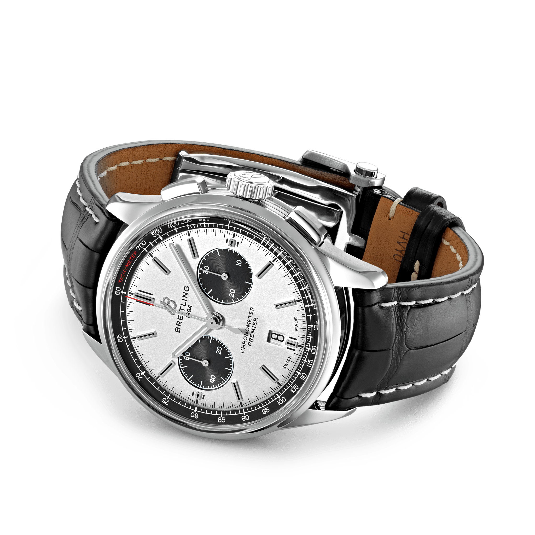 Premier B01 Chronograph 42 - Fine Steel - Silver AB0118221G1P1