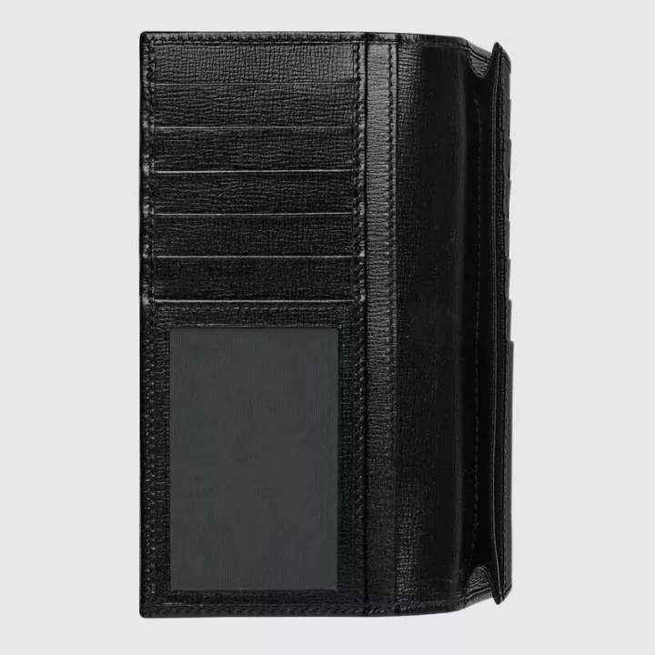 Interlocking Double G Long Wallet