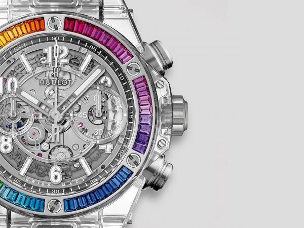Big Bang Unico Sapphire Rainbow 411. JX.4803.RT.4099