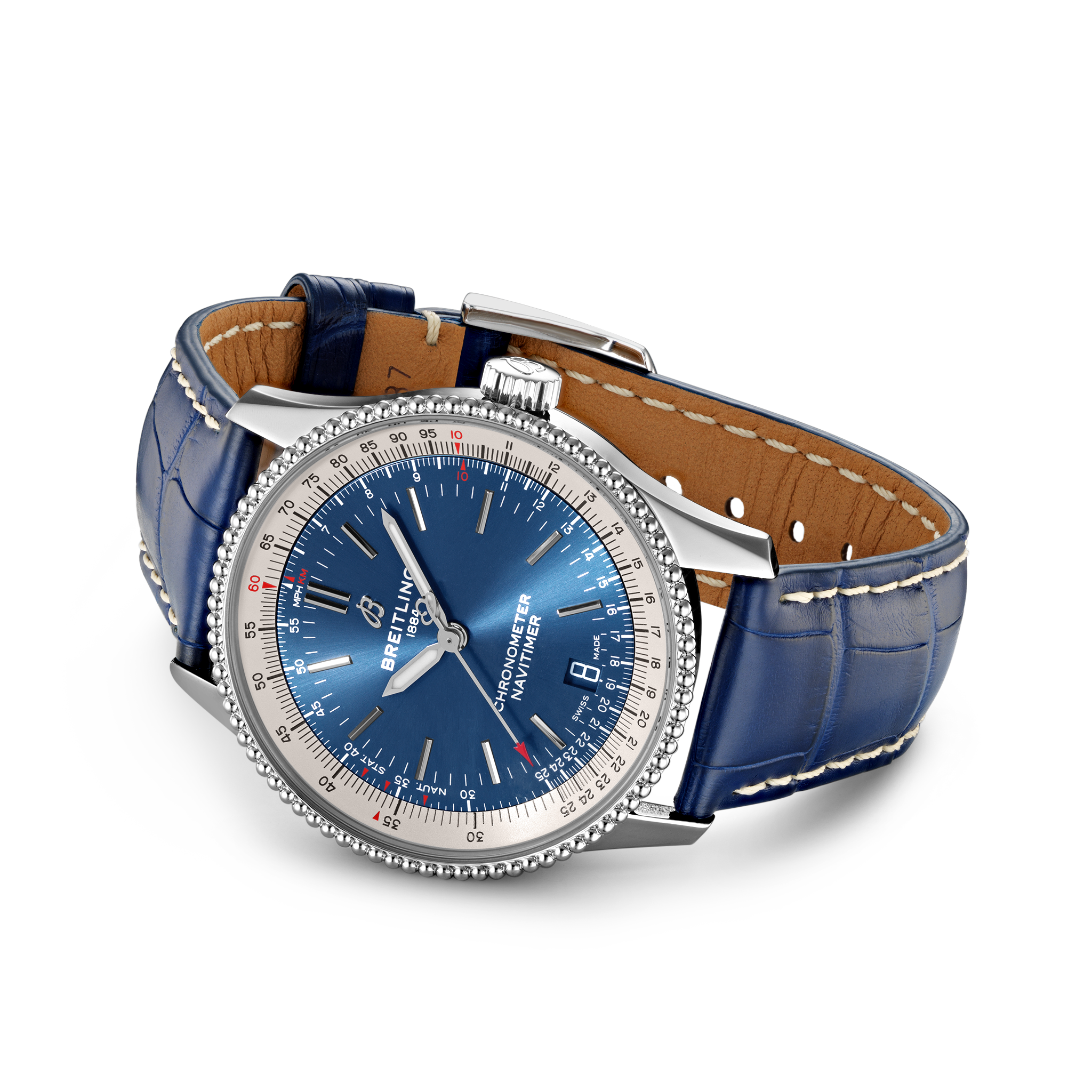 Navitimer Automatic 38 - Stainless steel - Blue A17325211C1P1