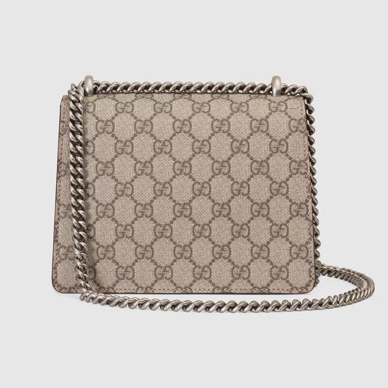 Dionysus Series GG Supreme Canvas Mini Shoulder Bag