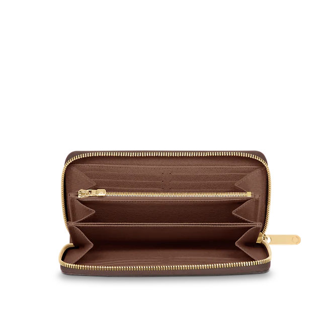 LOUIS VUITTON Zippy Wallet Long Wallet 2-Piece Set Value N41661+N41660