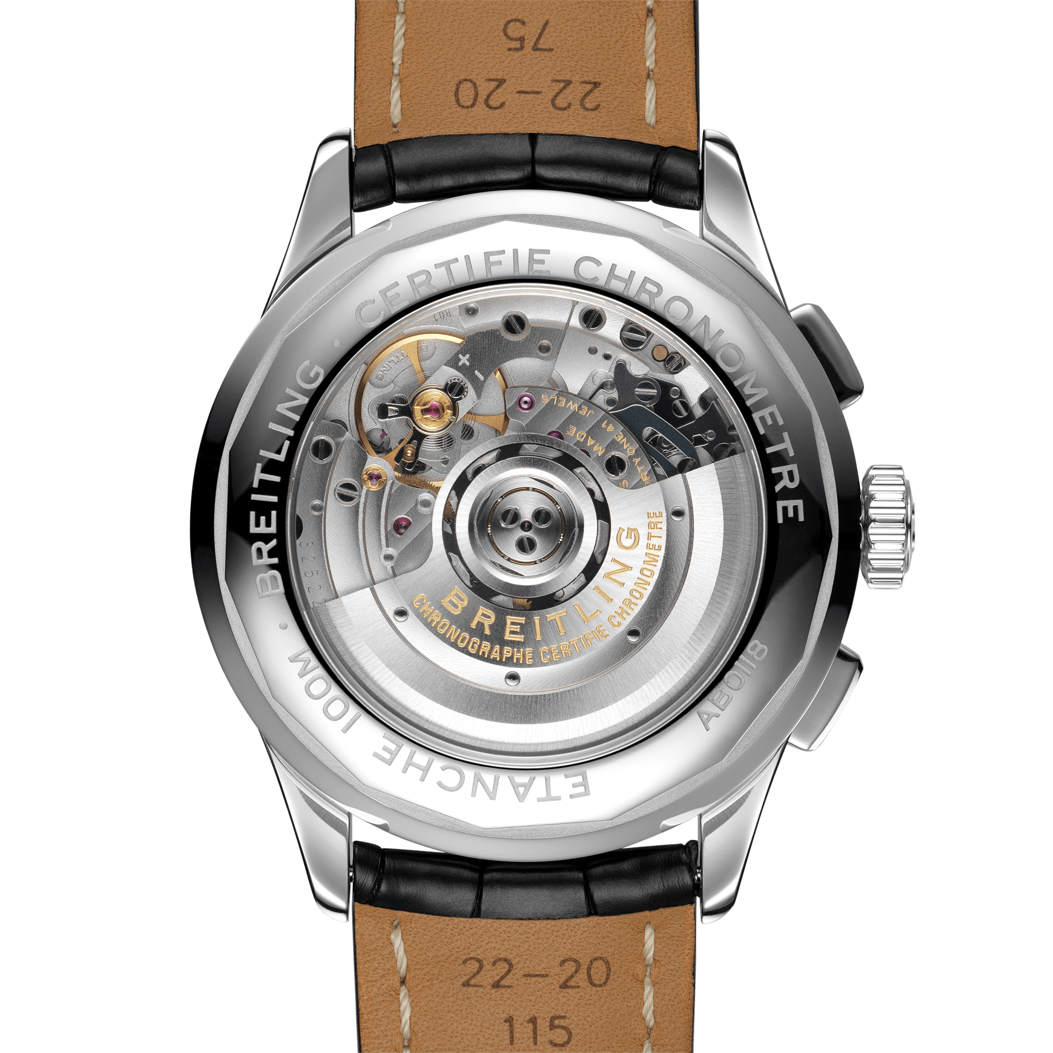 Premier B01 Chronograph 42 - Fine Steel - Silver AB0118221G1P1