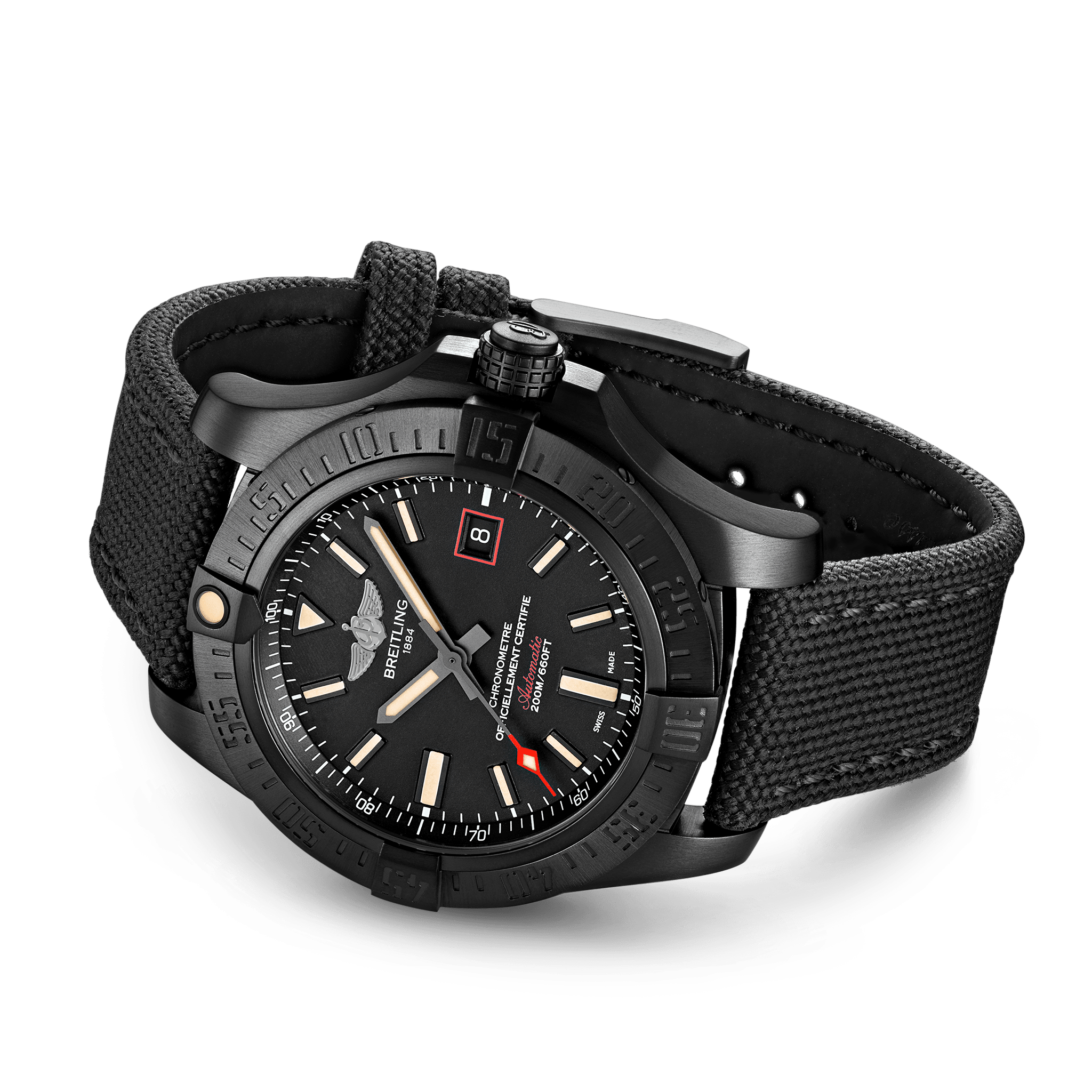 Avenger Blackbird 44 - DLC Coated Titanium -V17311101B1W1